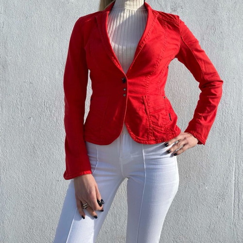Marc Cain red jacket like new, size S