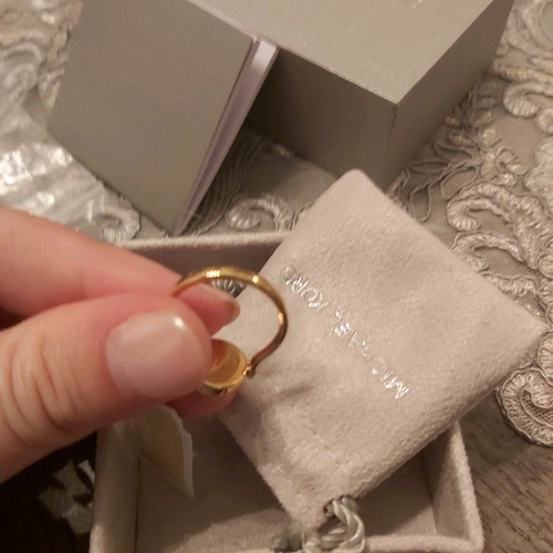 Michael Kors ring new, brown, recent collection