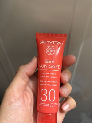Apivita Bee Sun Safe Hydra Fresh Face Gel Cream new