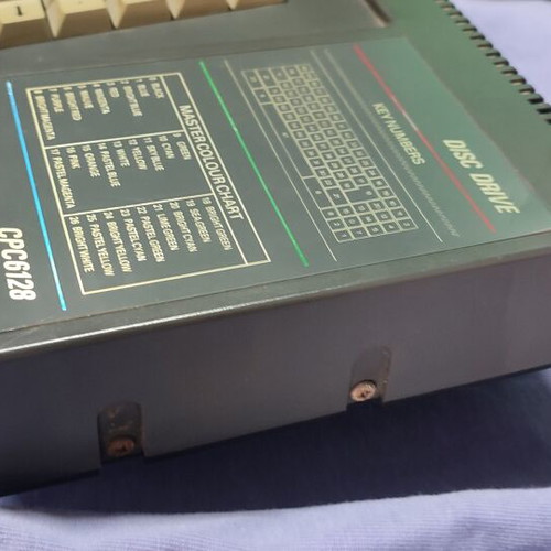 Amstrad CPC6128 vintage used, functional condition