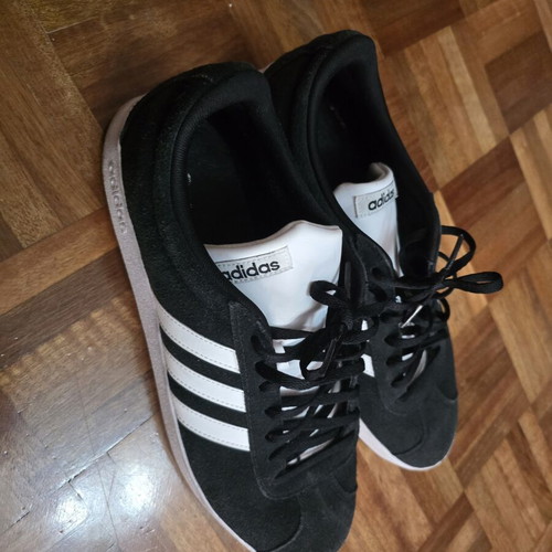 Adidas VL Court sneakers like new, size 47-47.5, black and white
