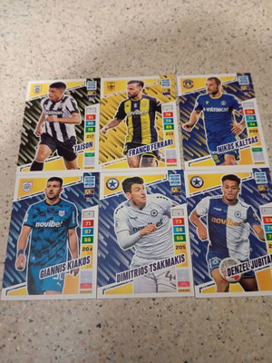 Panini football cards new, pack of 6 pieces