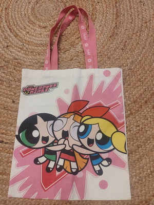 Shopper shoulder bag The Powerpuff Girls new, multicolored