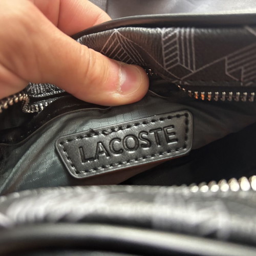 Lacoste τσαντάκι σαν καινούργιο, μαύρο