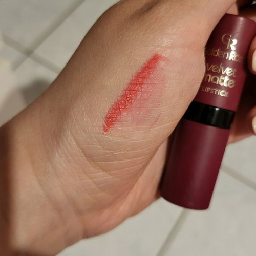 Pink Velvet Matte Golden Rose 04 lipstick like new