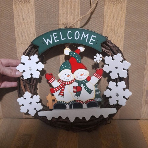 Christmas wreath large like new