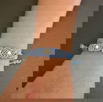  Χειροποίητο βραχιόλι macrame ρυθμιζόμενο με χάντρες