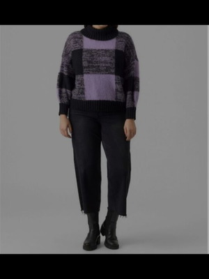 Women's sweater like new, size XL, purple