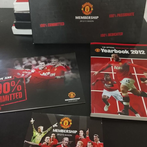 Manchester United Membership boxes used, pack of 4