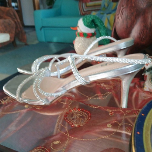 BSB Sandals New, Size 40, Silver