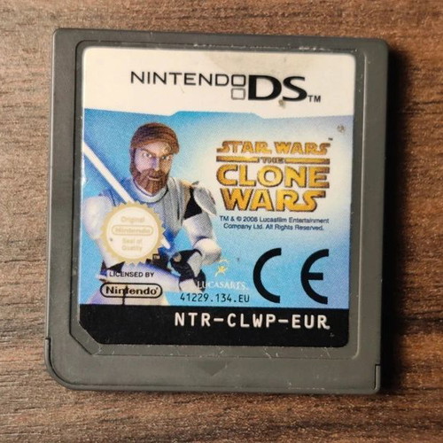 Star Wars The Clone Wars Nintendo DS game used, complete