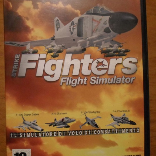 Strike Fighters Flight Simulator PC DVD used