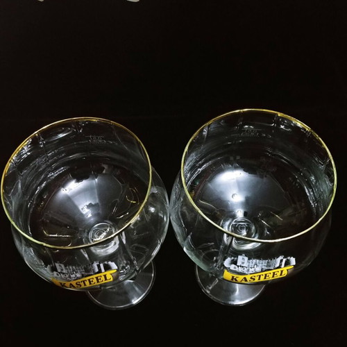 Ritzenhoff Cristal Kasteel beer glass pair new 500 ml