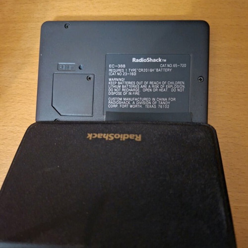 RadioShack EC-388 vintage electronic organizer like new