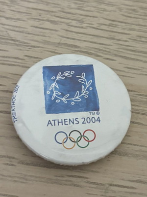 Καρφίτσες Αθήνα 2004 Ολυμπιακοί Αγώνες σετ καινούργιες, 3 τεμάχια