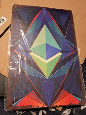 ΔΙΑΚΟΣΜΗΤΙΚΟΣ ΚΑΜΒΑΣ ETHEREUM ΜΕΤΑΛΛΙΚΟ ΠΕΡΙΠΟΥ 40 ΕΚΑΤΟΣΤΑ ΥΨΟΣ