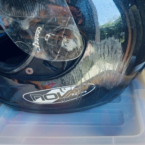 Helmet black used
