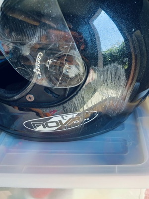 Helmet black used