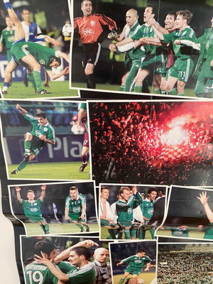 Panathinaikos collectible poster 'The PAO of Europe'