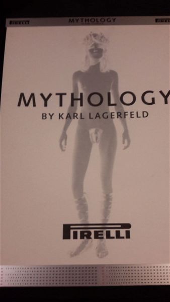  imerologio PIRELLI  MYTHOLOGY  2011 BY KARL LAGERFELD