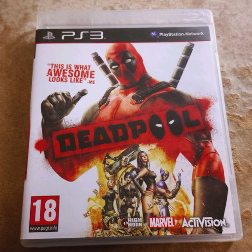 Deadpool PS3 used, complete and functional