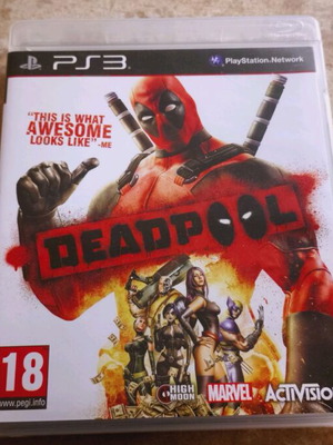 Deadpool PS3 μεταχειρισμένο, πλήρες και λειτουργικό