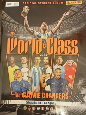Panini World Class αυτοκόλλητα καινούργια, 110 τεμάχια