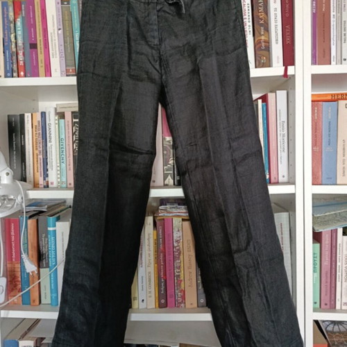 Zara linen pants small black like new
