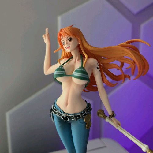Nami One Piece figure 25cm new, pvc
