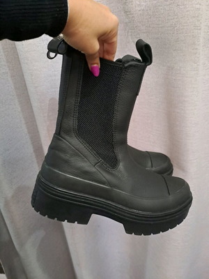 Converse Chuck Taylor All Star Lugged Heel Chelsea Μποτάκια σαν καινούργια, μαύρα, 37.5