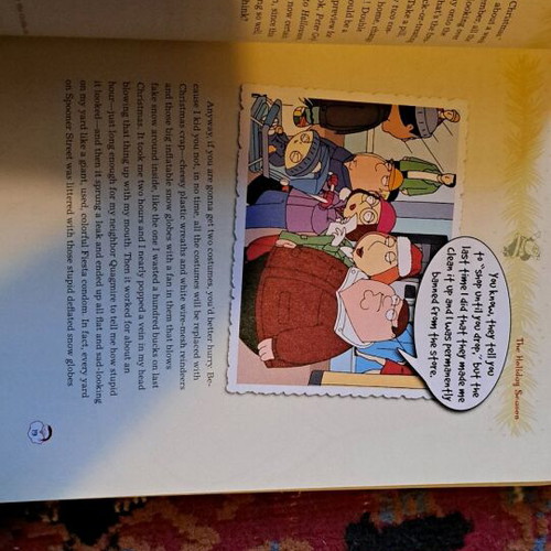 Family Guy Book Guide To The Holidays like new