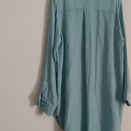 Anna Riska women's shirt XL turquoise like new