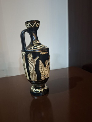 Αρχαιοελληνικός αμφορέας διακοσμητικό αντίγραφο, σαν καινούργιο