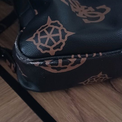 Guess Vicky backpack used with corner fading