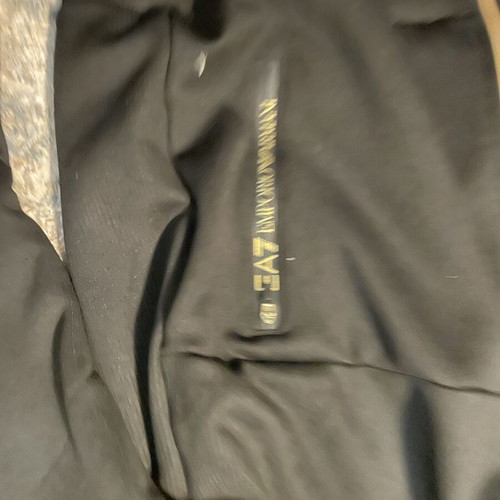Armani EA7 hoodie, black, size L