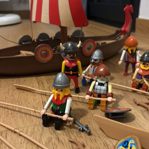 Playmobil Viking Ship like new