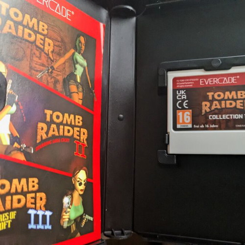 Evercade VS-R Tomb Raider Collection нова конзола с пълен комплект