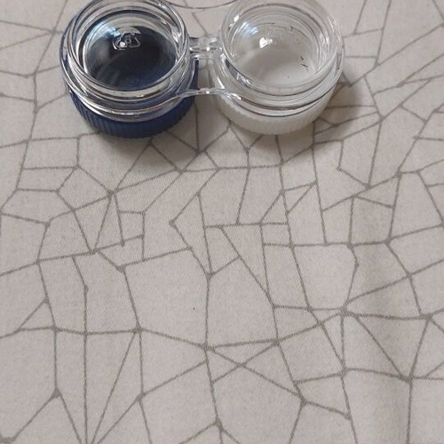 Contact lens case used in good condition