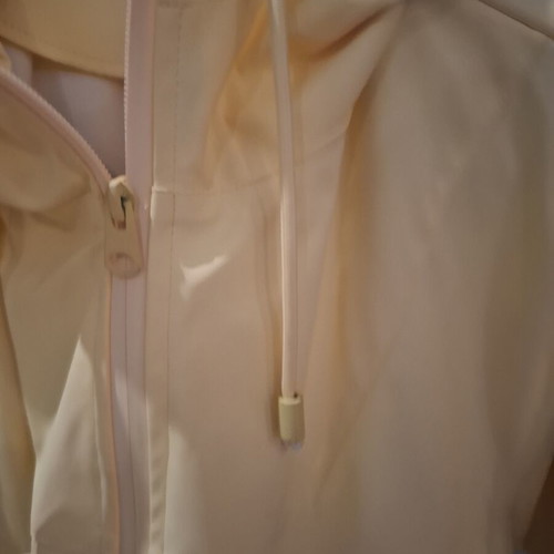 Pull & Bear yellow windbreaker jacket size S like new with hood
