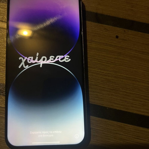 iPhone 14 Pro Max purple, like new, 128GB, 20+ MP camera