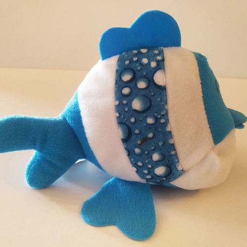 Blue Doly toys fish used, length 20cm