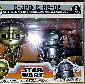 Φιγούρες Funko POP! Star Wars: Concept Series - R2-D2 & C-3PO 2-Pack (Celebration 2022 Exclusive)