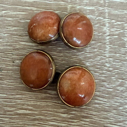 Vintage Russian cufflinks used, good condition