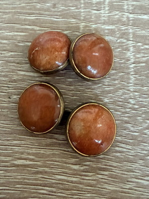Vintage Russian cufflinks used, good condition