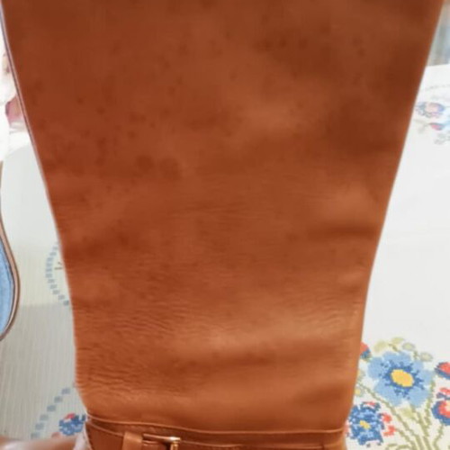 Zara leather boots like new, brown, size 38