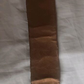 Vintage handmade boho ethnic belt with beads and suede 100cm like new