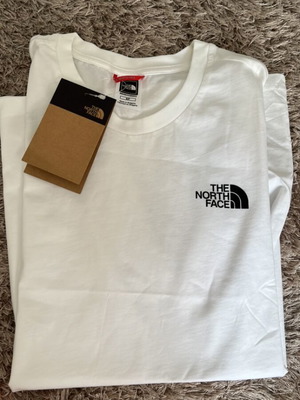 The North Face T-shirt, white, size S