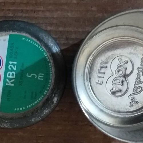 Collectible packaging used, set of 3, ADOX, Abbott, Sandoz