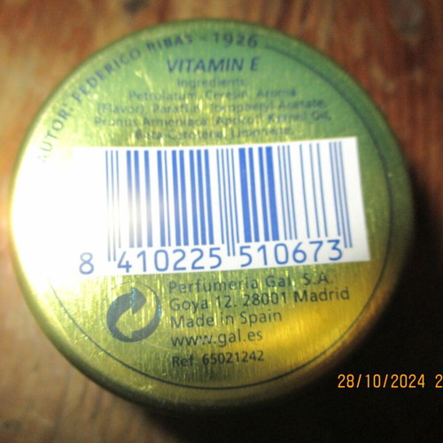 Spanish Vanilla Vaseline GAL COLLECTION like new