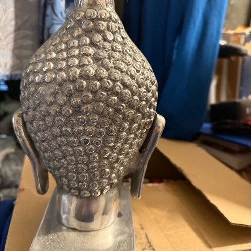 Buddha bust like new heavy construction
